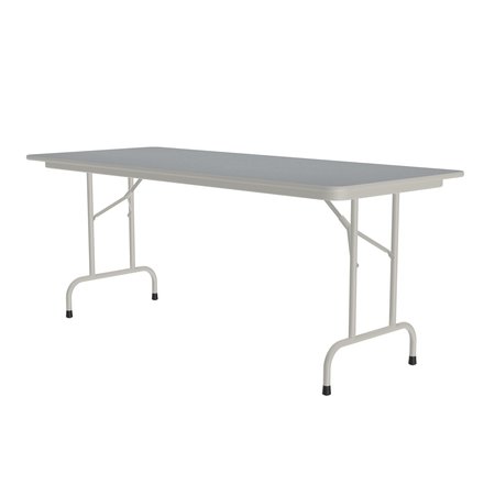 CORRELL CF TFL Folding Tables 30x72 Gray Granite CF3072TF-15